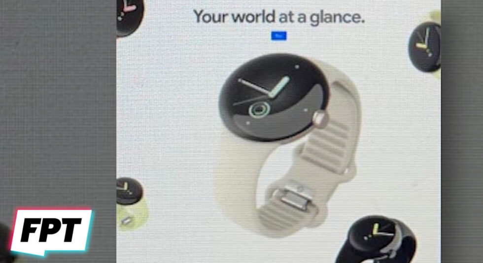 Another Google-made watch leaked. 