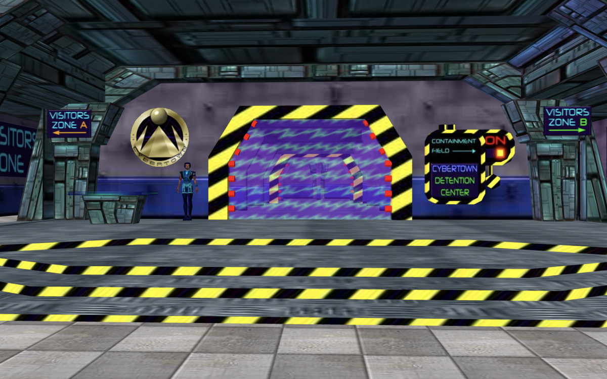 Screenshot of Cybertown Prison