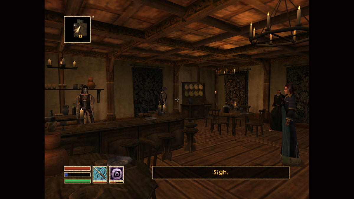 A Tavern in The Elder Scrolls III: Morrowind