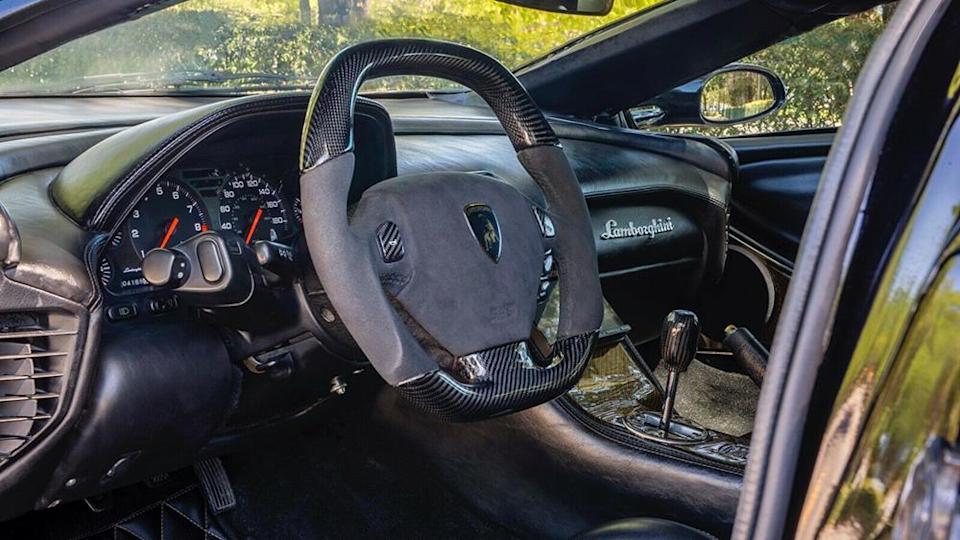 Inside Canseco's former NSX-Diablo GT mashup - Image credit: eBay