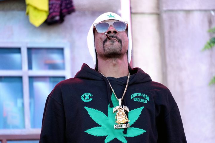 Snoop Dogg at the 2022 Coachella Valley Music and Arts Festival on Friday.