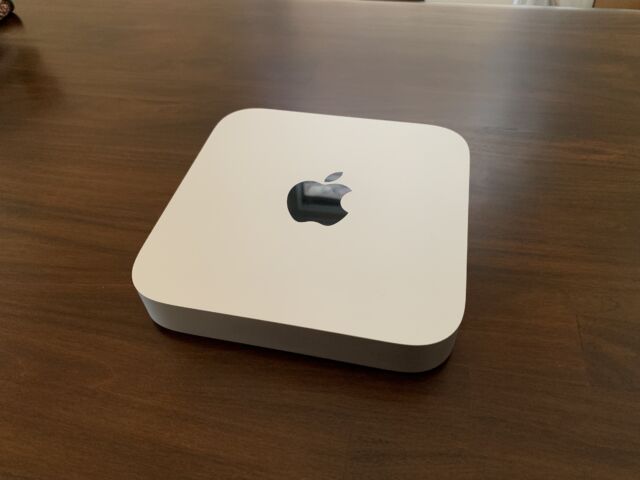 2020 Apple Mac mini with M1. It's still a powerful little PC for casual work, but note that a model with the new chip will reportedly arrive sometime this year.