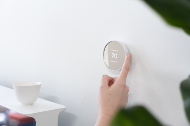 Google's Nest Thermostat is a great smart thermostat for those on a budget, though it doesn't work with a remote temperature sensor or learn about your home's heating and cooling schedules like Nest's pricier models.