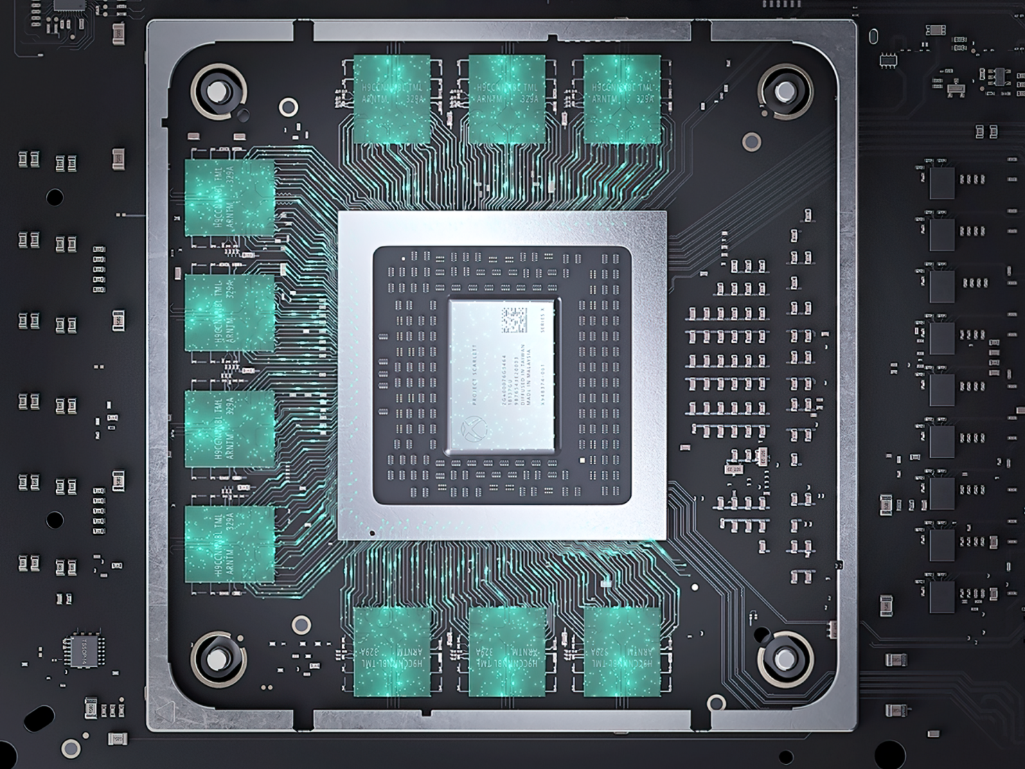 Xbox Series X Devkits confirmed to feature 40 GB of GDDR6 memory in 20 Samsung chips, teardown reveals