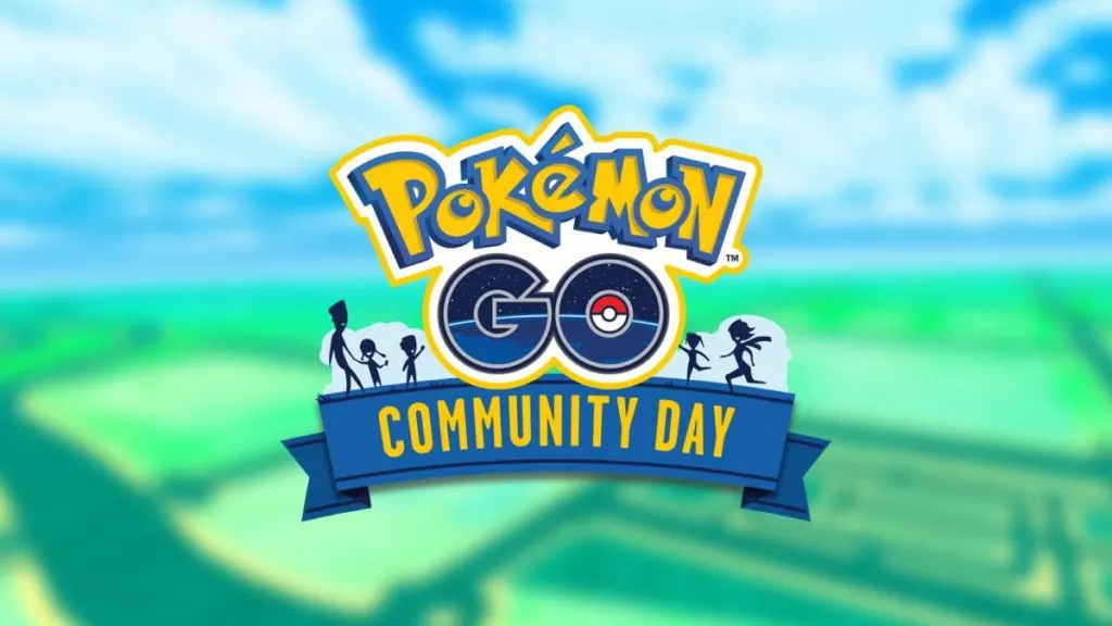 Pokemon GO Community Day Sign