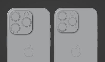 iphone 13 pro and 14 pro rear render