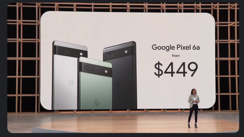 Google Pixel 6a USD price