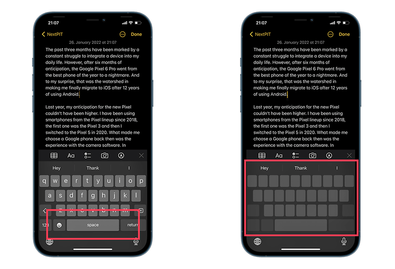 Turn your iPhone's keyboard into a trackpad