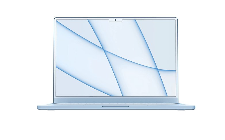 Darvik Patel's Ein Konzeptbild zum MacBook Air 2022.