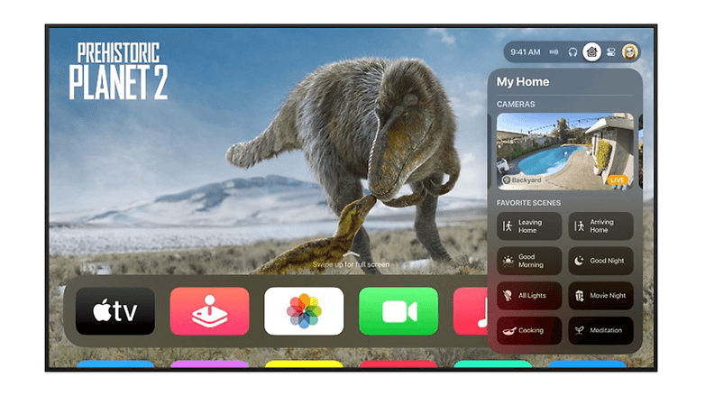 Apple is revamping Control Center in tvOS 17.